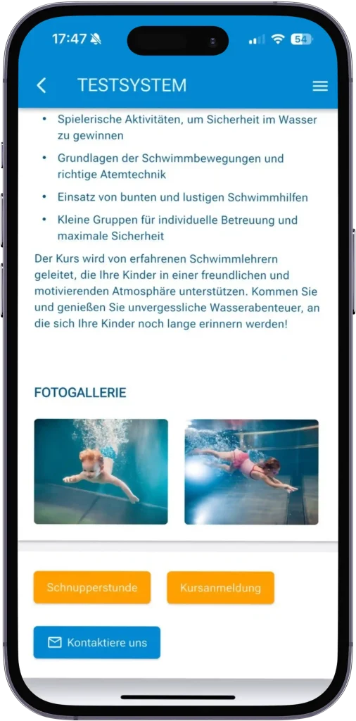 WEBOOKER Mobile-App
