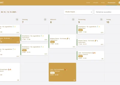 Tanzschulen - Screenshot 3