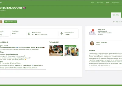 Sprachschulen - Screenshot 2