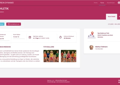Sportvereine - Screenshot 2